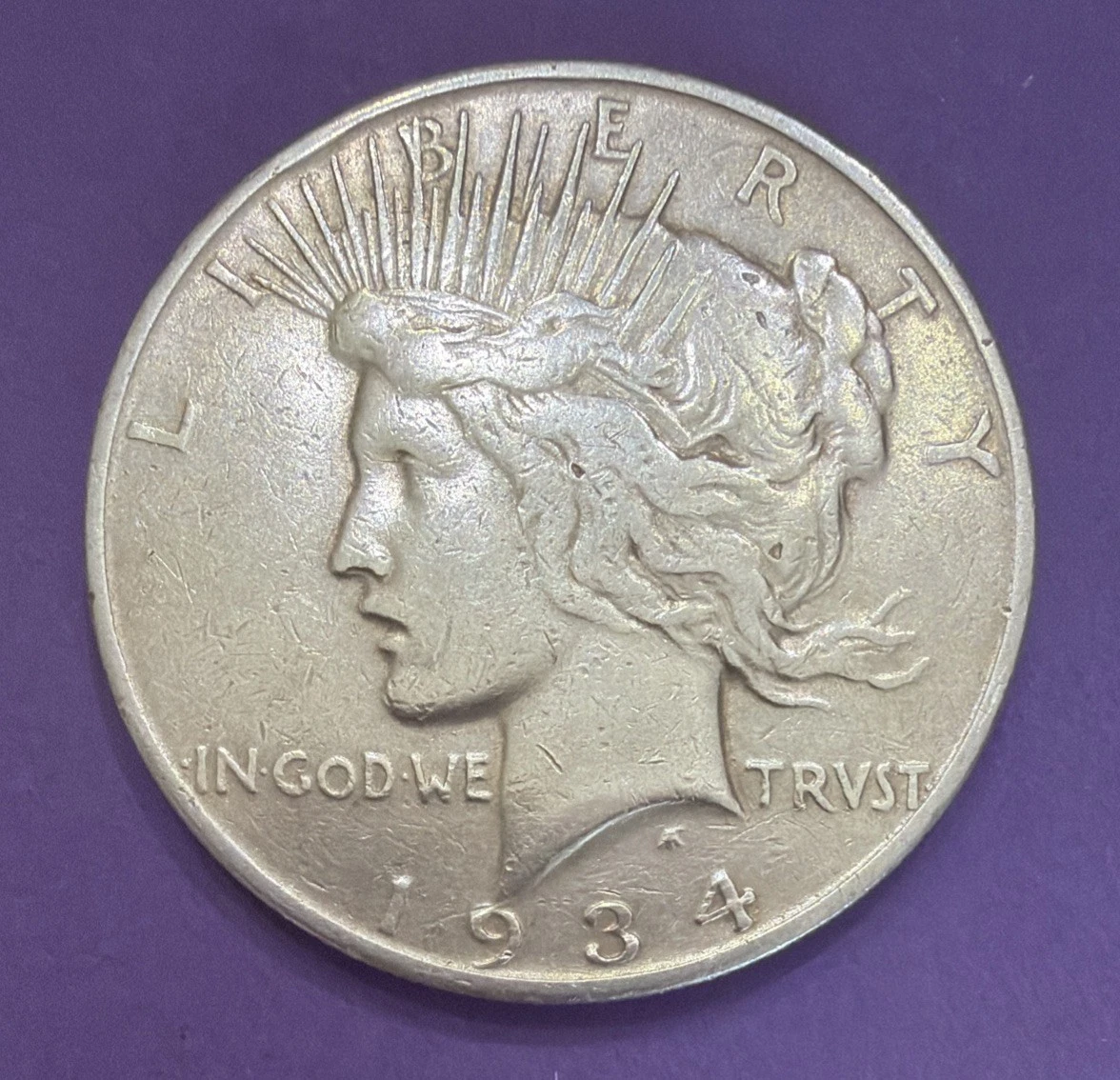 San Francisco 1934 Year Peace Dollars (1921-1935) for sale | eBay