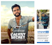 Wagner Moura Signed Autographed THE SECRET AGENT 8x10 Photo PROOF ACOA B