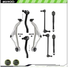 For 2015-2018 NISSAN ALTIMA 8x Front Lower Control Arm Ball Joints Tie Rod End