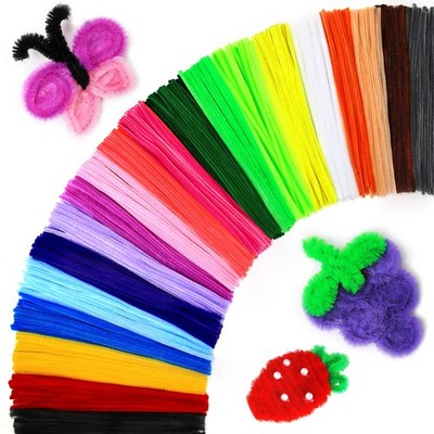 Pipe Cleaners,200pcs 20 Multi-Colored Chenille Stems for DIY Projecets, Arts ...