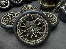 Genuine BMW M Performance 1000M Forged Wheels Set 19/20 Bronze No Tyres