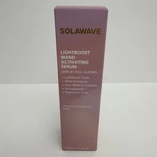 Solawave LightBoost Wand Activating Serum Amplifying Gliding 1.7 fl oz / 50 mL.