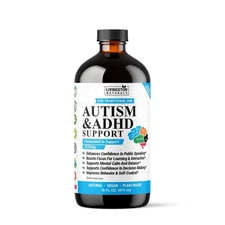 Autism & ADHD Suppot by Livingston Natural Herbal Labs, Plant-Based Foods, 16 oz