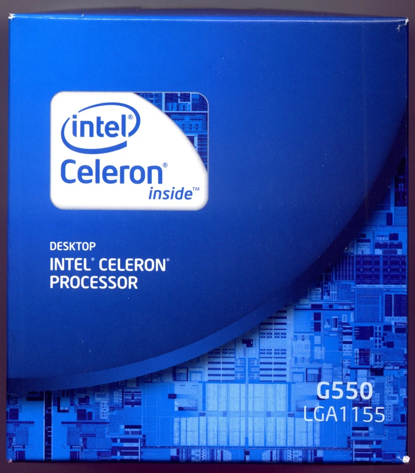 New Intel Celeron G550 Processor 2.6 GHz CPU LGA 1155 BX80623G550 SR061 - Image 2 of 4