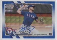 2021 Topps Chrome Rookie Blue Wave Refractor 24/150 Kyle Cody #RA-KC Auto 0ui8