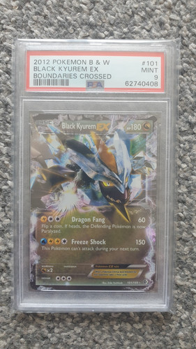 Black Kyurem-EX graded PSA 9 for sale on eBay