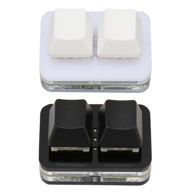 USB 2 Key Mini Keypad Custom RGB LED Backlight Macro Programming Keyboard For FY