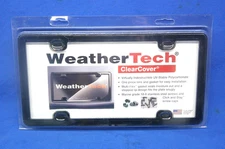 NOS Weather Tech Clear Cover License Plate Frame 60020