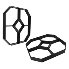 New Hexagonal Concrete Paving Mold Durable Paths Maker For Garden
