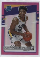 2021 Chronicles Draft Picks Donruss Optic Rated Rookies Pink Cameron Thomas g7i