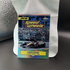 Topps Chrome Lando Norris McLaren F1  Speed Wheels Refractor Insert  #75-MCL 