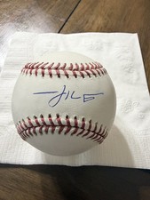 Trevor Hoffman Signed Baseball Autograph Auto Beckett COA 