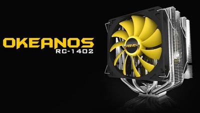 Reeven OKEANOS RC - 1402 ~Elite Class - Dual Heatsink twin tower cooler