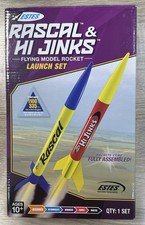 Estes ☆ Rascal & Hi Jinks  Beginner Model Rocket Launch Set, NEW