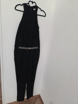    Esprit Damen Jumpsuit Oberall Gr. 34 schwarz schick