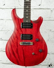 PRS SE CE24 Standard Satin Vintage Cherry Stoptail w/ bag