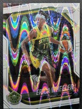 ERICA WHEELER 2025 Panini PRIZM WNBA WHITE SEISMIC Holo Seattle Storm #125