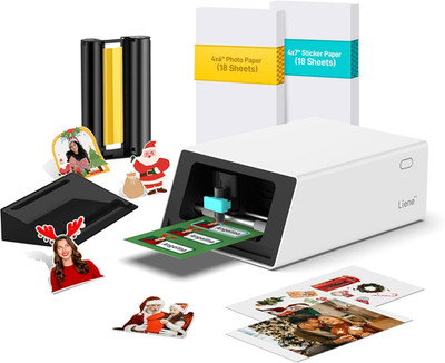 Pixcut S1 All-In-One Sticker Printer & Cutter for DIY Crafts & Custom Labels