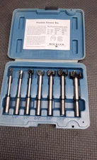 ROCKLER 7 pcs. Precision Shear Serrated Edge Forstner Drill Bit Set 1/4''in.-1''