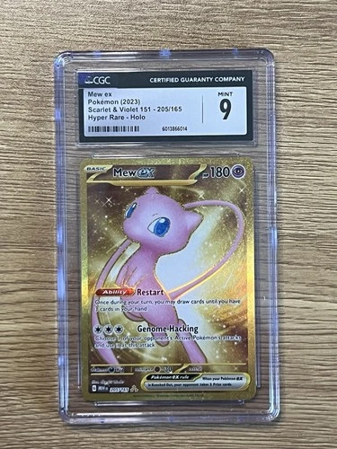 Mew ex 205/165 Sv: Scarlet & Violet 151 Holo- Hyper Rare