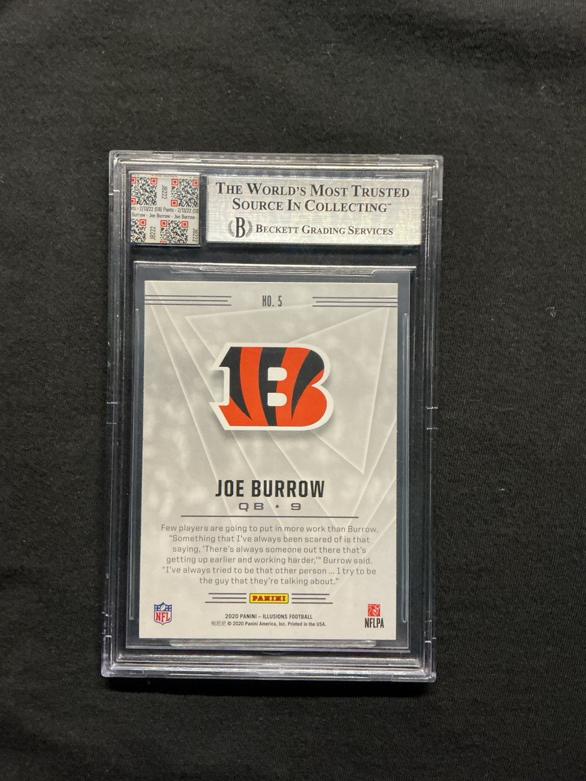 PATRICK MAHOMES JOE BURROW 3-Card PSA/BGS Lot Rookie non auto GAME WORN PATCH view 3