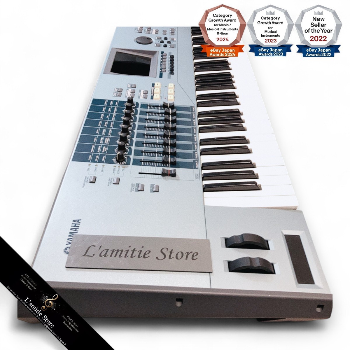 YAMAHA MOTIF XS7 Professiona Music Production Synthesizer MOTIFXS7