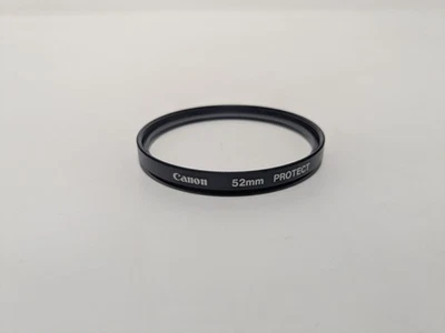 Canon 52mm Protect Screw-In Lens Filter Made in Japan Very Clean OEM - Image 1 of 3