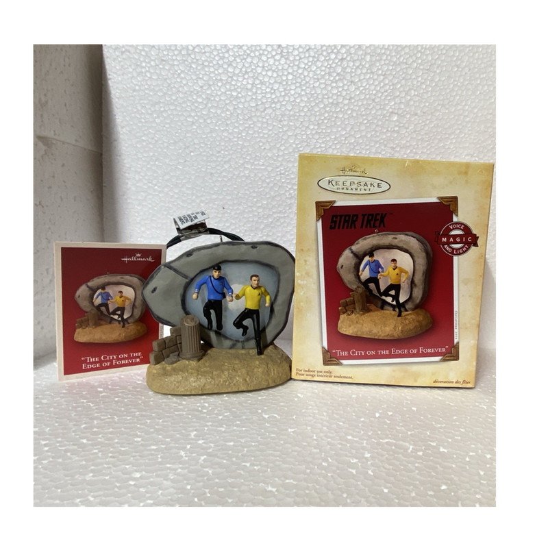 Hallmark Keepsake Star Trek "City on the Edge of Forever" Ornament