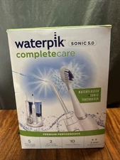 Waterpik Complete Care Sonic 5.0 Water Flosser Electric Toothbrush White.
