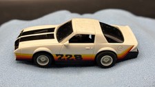 TYCO 82' Z28 Camaro HO Slot Car Made in Hong Kong White Racing 228 very nice