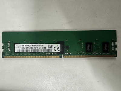 SK hynix 8GB DDR4-2666 RDIMM ECC Registered Server Memory HMA81GR7AFR8N-VK