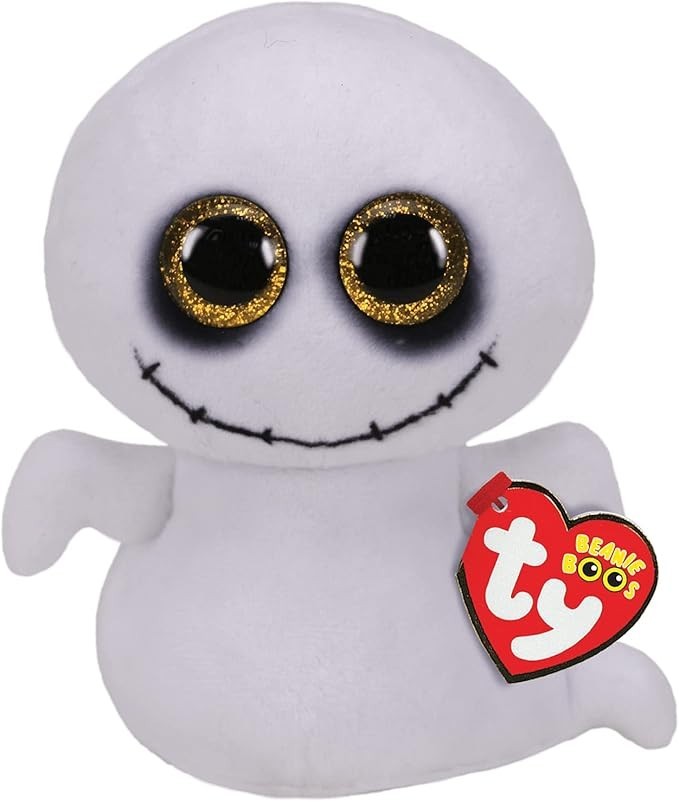 Ty Beanie Baby Boos 36236 Spike White Ghost Halloween / 15cm ****NEW