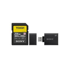 Sony 256 GB TOUGH G Series UHS II SDXC Memory Card with SD Card Reader Bundle