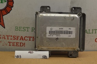 2007 GMC Sierra ECU 12597121 Engine Computer Unit Module 510-4B3