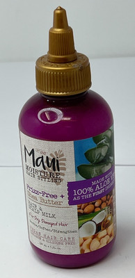Maui Moisture Hair Styling Frizz Free Shea Butter Hair & Scalp Milk 5oz.