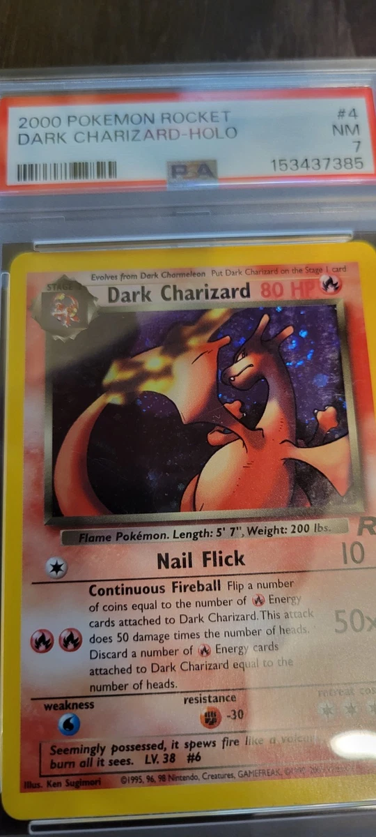 Darkness Charizard Pokémon TCG Holo Rare Individual Collectible