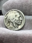 1917 S Full Date Part Horn Higher Grade Buffalo Nickel -  Better Date US Coin!