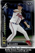 2016 Bowman Kolby Allard #BTP-37 Atlanta Braves Bowman Scouts' Top 100 MLB