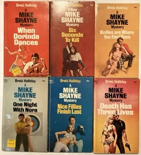 Brett Halliday Mike Shayne Detective Paperback Choose A Title Reader Copies