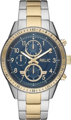 Relic by Fossil Men's Emmet Quartz Stainless Steel Sport Watch ZR15981