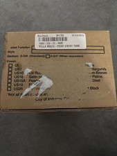 Emtek 1684-LU-15-RHR Satin Nickel Multi Point Entry Trim