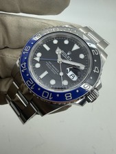 2023 Rolex GMT Master II Black Blue Batman Oyster Steel Watch 126710BLNR B+P 7
