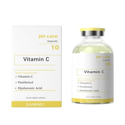 SANENDI Jet Care 10 Vitamin C Ampoule Serum, 50ml Brightening Antioxidant Booste