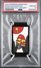 2016 Pokemon Hanafuda Mario Pikachu: Pikachu/Qwilfish - January | PSA 10 GEM MT