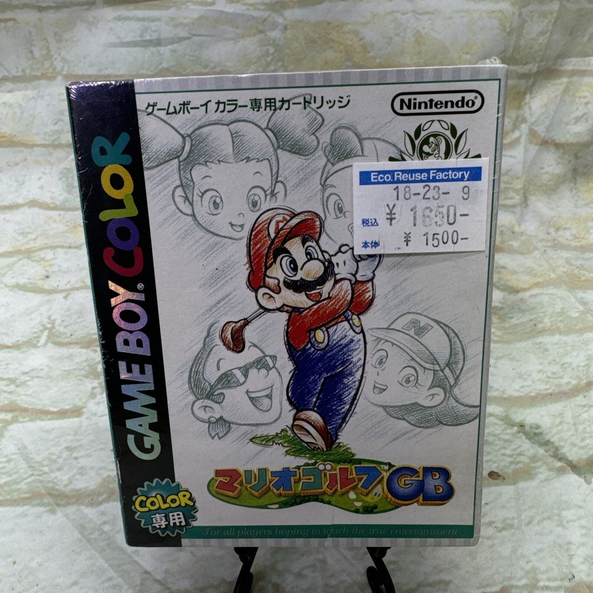 Mario Golf GB GAMEBOY Color Japan Version COMPLETE CIB Nintendo