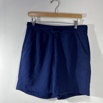 Hill House Sweat Shorts Women's Medium Navy Blue High Rise