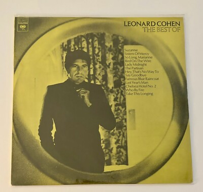 THE BEST OF LEONARD COHEN NM NEAR MINT VINYL LP