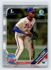 2019 Bowman Draft - Chrome Jamari Baylor #BDC-41 (RC) Refractor Phillies