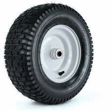 Kenda 658DC4W-TR1I K358 Turf Rider 16X6.50-8 Tire On 8 In. Wheel, 4 In. Centered