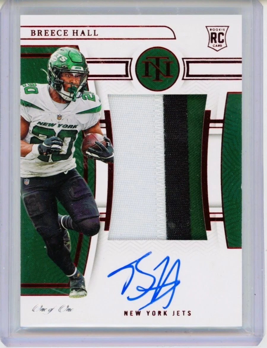 2022 Panini National Treasures Breece Hall #161 for sale | eBay